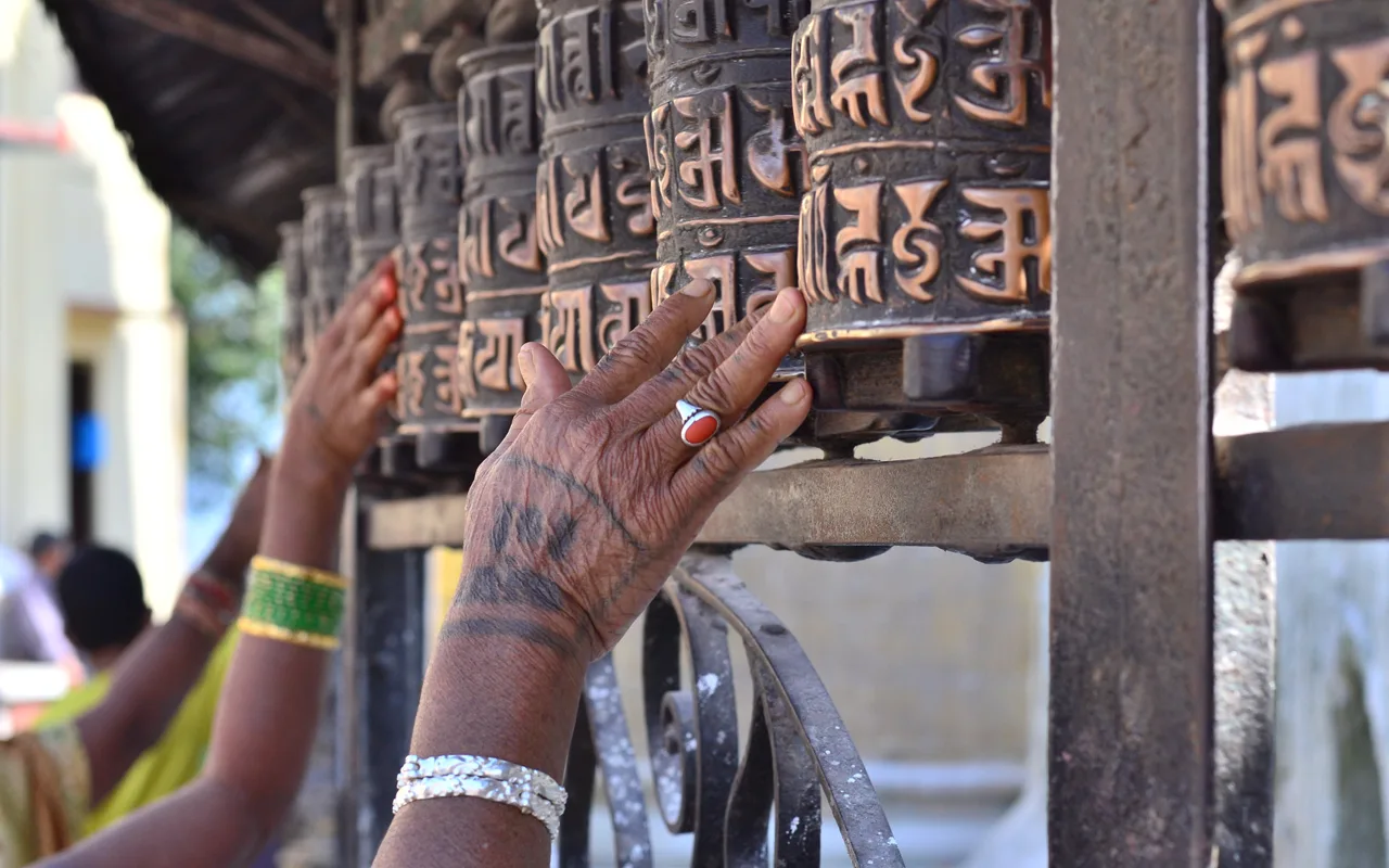 prayer wheels