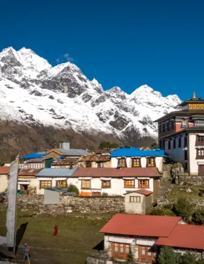 Set in a stunning location, Tengboche Monastery offers unrivaled views of Ama Dablam and Lhotse.
